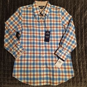 Chaps 'No Iron' button up top